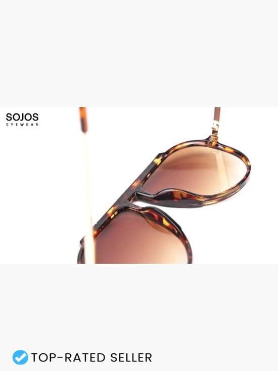 Retro Oversized Aviator Sunglasses Square Vintage Trendy Unisex